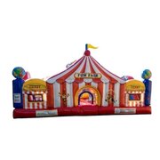 Bounce house with water slide in chicago